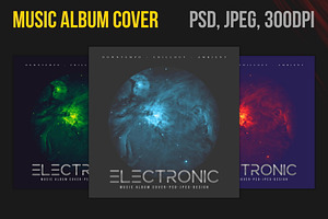 Electronic Music Album Cover Art #2