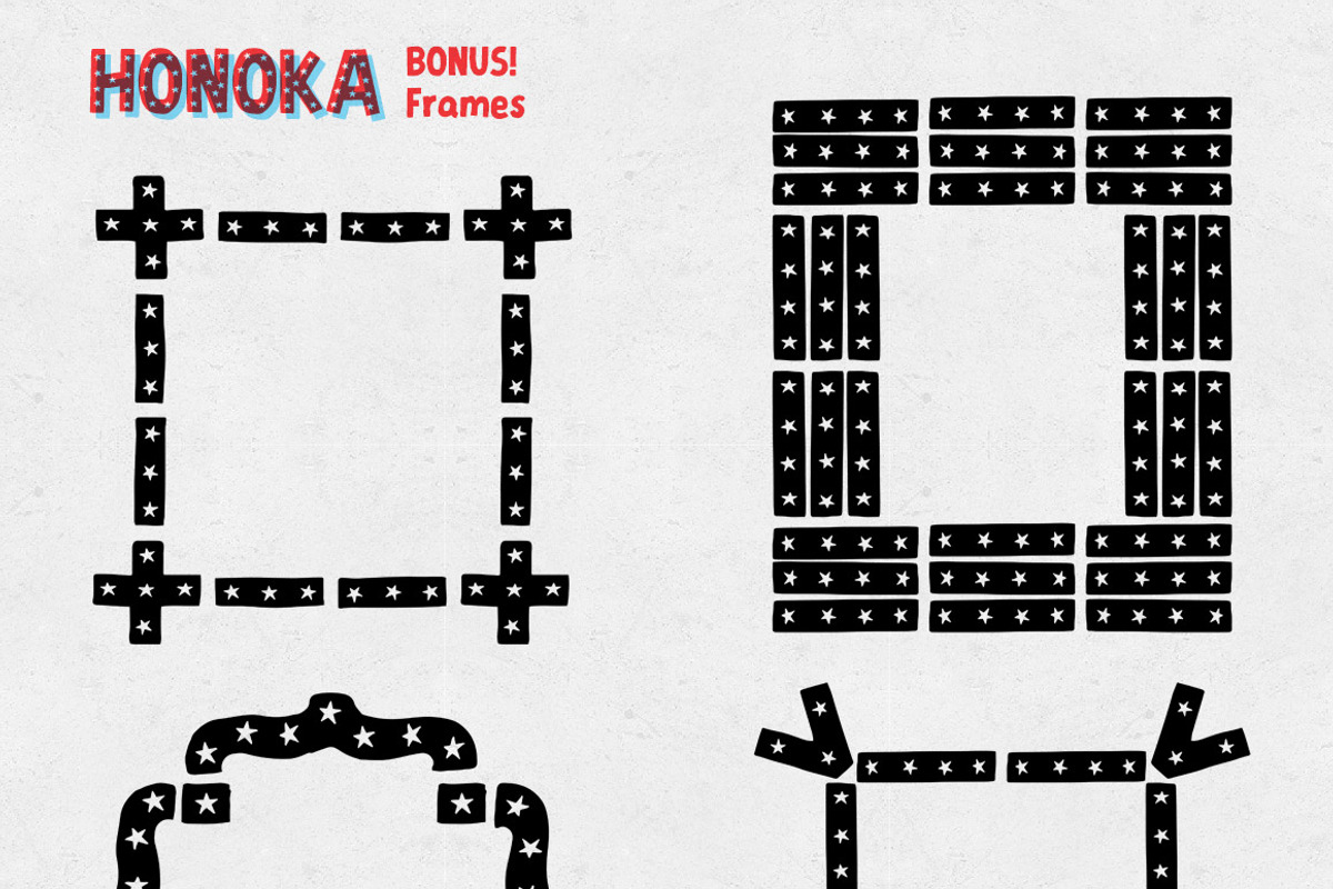 Honoka, a Sans Serif Font by LuOtero (Photo 4 of 7)
