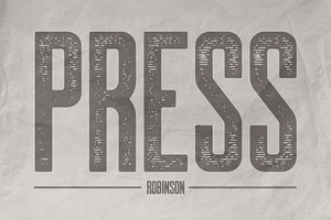 Robinson Typeface