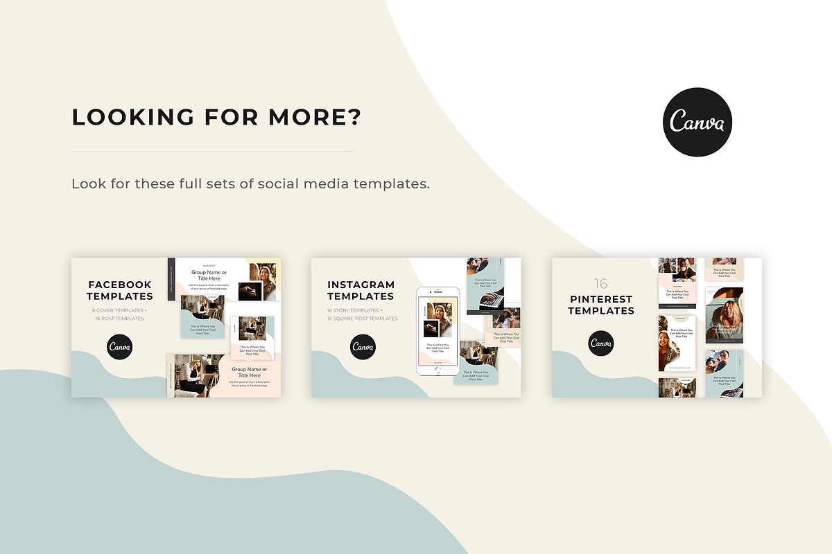 Canva | Social Media Sampler, a Social Media Template by Anchor ‹A› Digital Design (Photo 8 of 8)