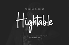 Hightable Font