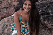 Laughing on the Rocks, Summer, a Beauty & Fashion Photo by Chris Joel Campbell (Thumbnail 2 of 2)