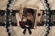 Dark Academia Coquette Lace Bundle, an Object Graphic by Red Ink (Thumbnail 2 of 8)