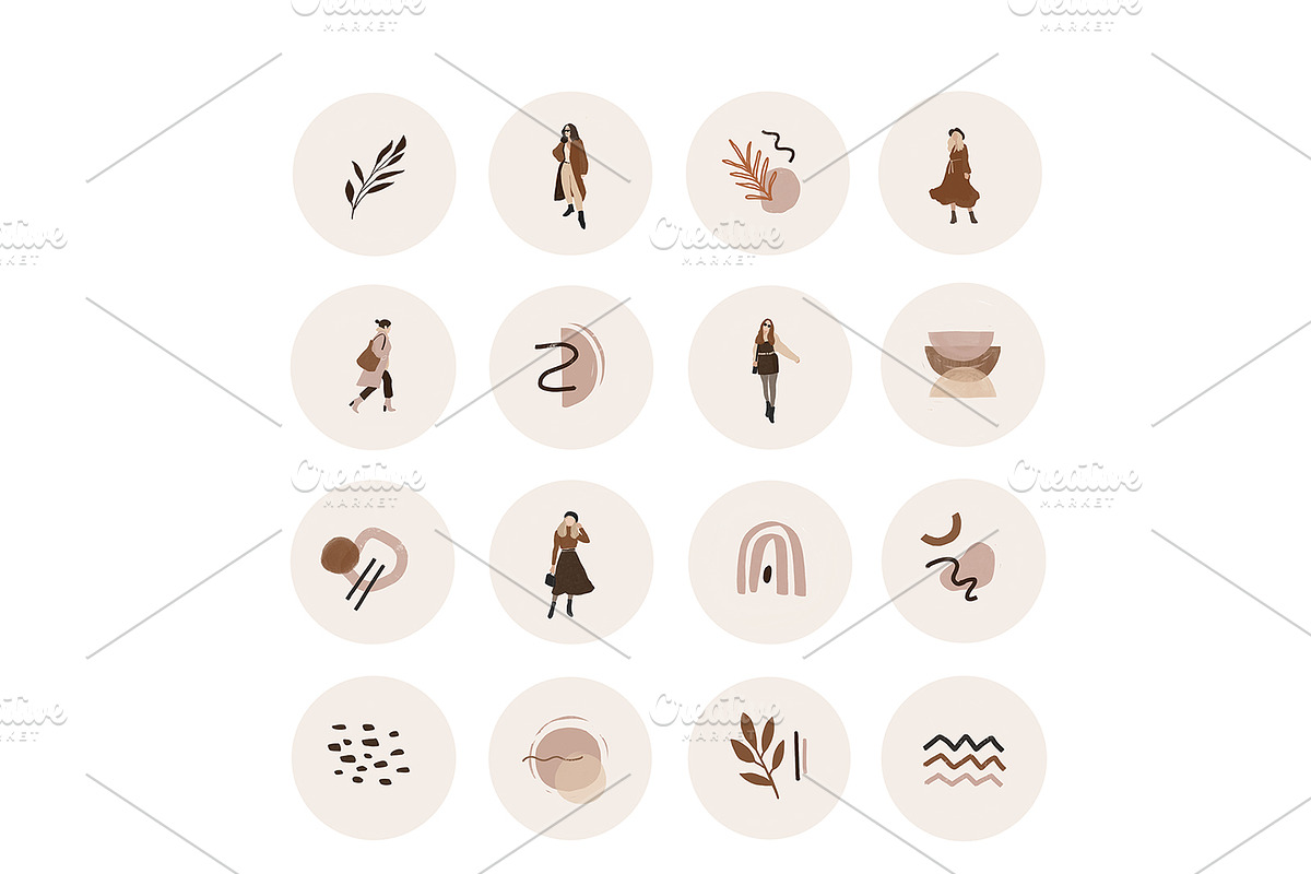 Instagram Highlight Icons, a Social Media Template by MyMagicShop (Photo 2 of 2)