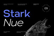 Stark Nue - a Premium Sans-serif, a Sans Serif Font by Webhance Studio (Thumbnail 1 of 10)