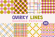 Quirky Lines Seamless Patterns, a Pattern Graphic by AnnArt (Thumbnail 1 of 9)