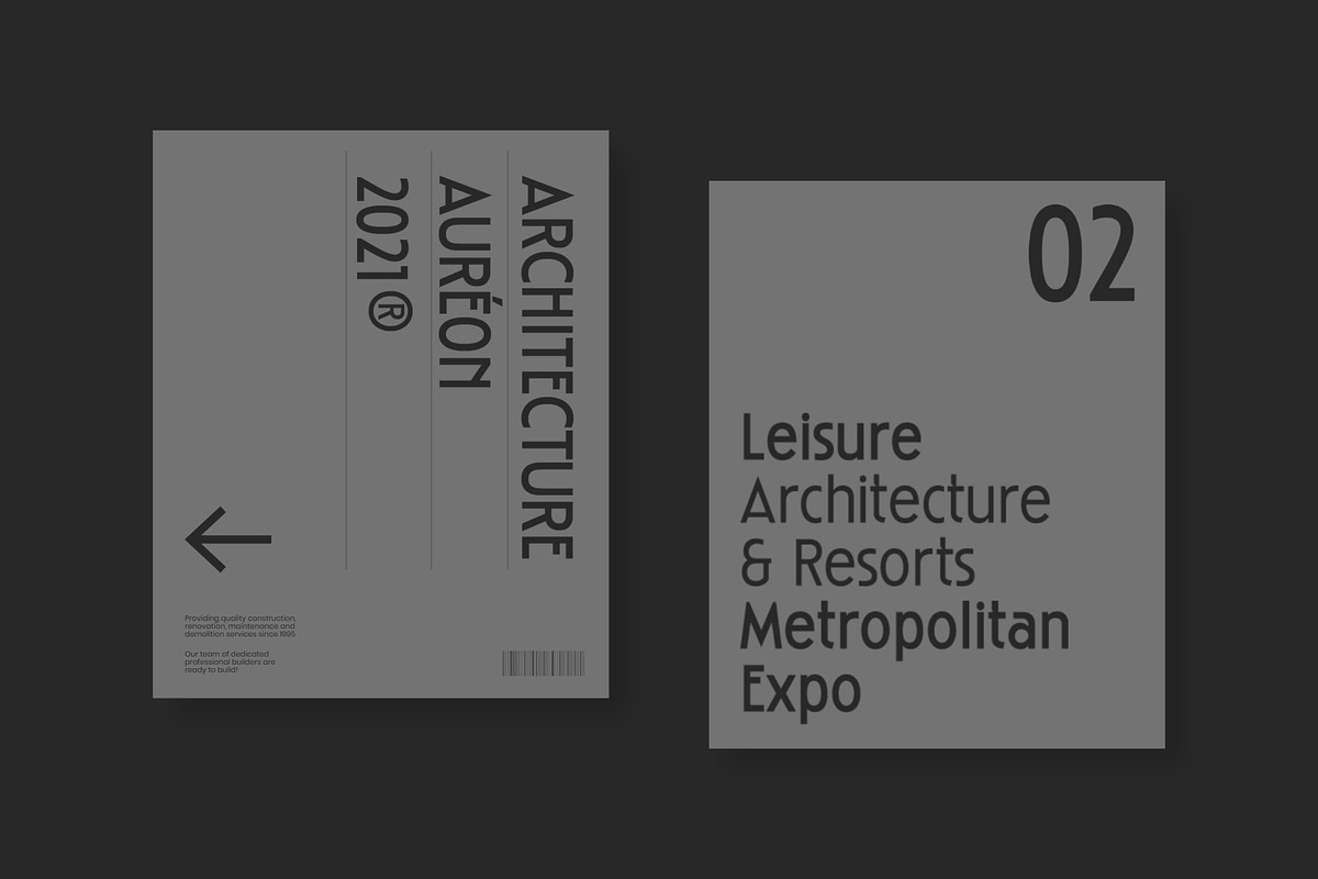 Archiéro - A Sans Serif Font, a Font by Glyphminds Studios (Photo 9 of 10)