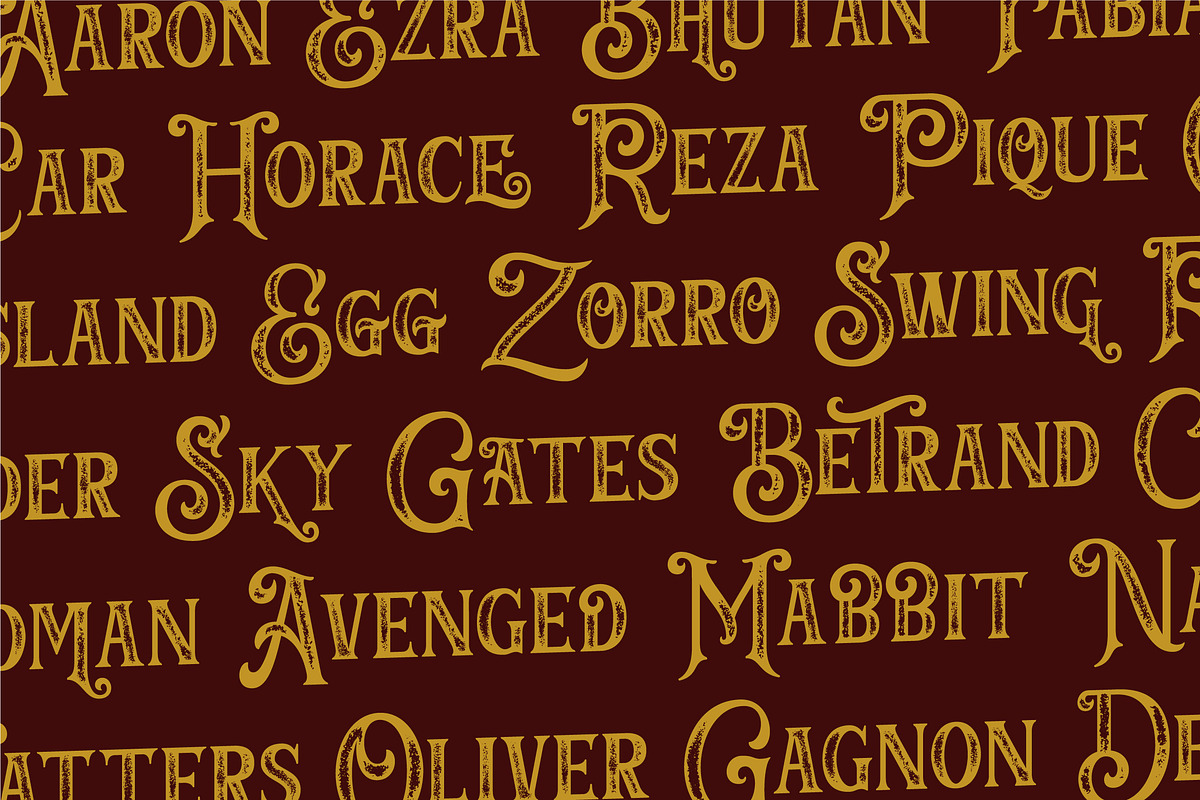 Barthez - Victorian Serif Font, a Serif Font by Grezline Studio (Photo 7 of 11)