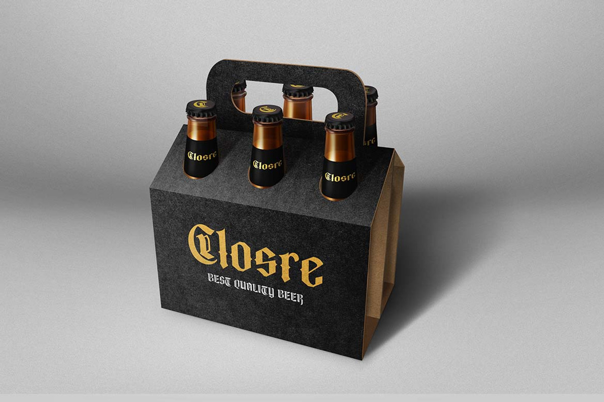 Gothicfed Blackletter Font, a Blackletter Font by UICreative (Photo 10 of 13)
