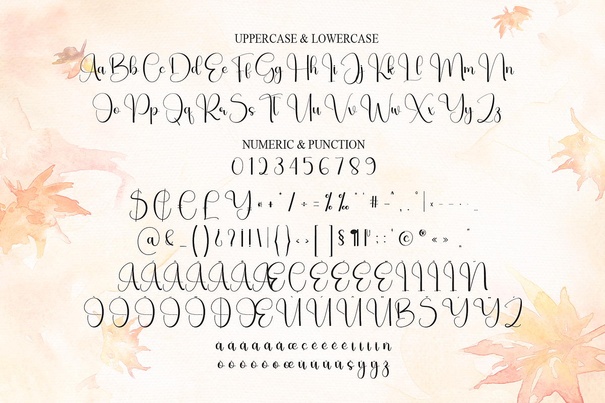 Autumn | Script Font, a Handwritten Font by Scratchones (Photo 7 of 9)