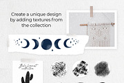 Boho linocut vector collection, an Object Graphic by Yamurchik (Thumbnail 13 of 14)