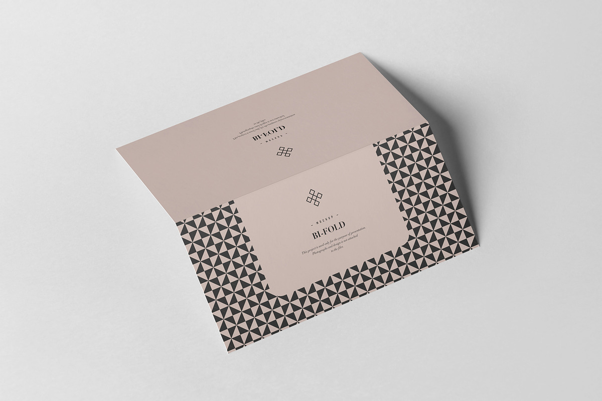 Bi-Fold DL Horizontal Brochure, an Advertising Mockup by Yogurt86 (Photo 6 of 18)
