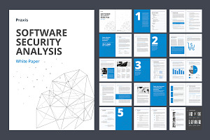 White Paper Template, a Brochure Template by azadcsstune