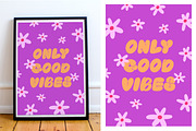 Cute floral poster, card designs set, a Decorative Illustration by Good Studio (Thumbnail 4 of 6)