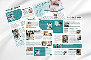 Canva Business Newsletter Templates