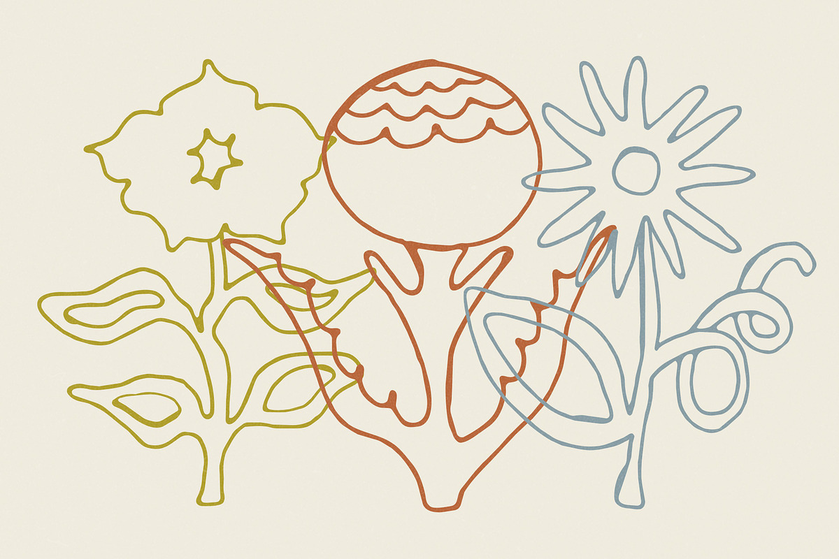 Whimsy Bloom: 75 Flowers Collection, an Object Illustration by Veyla (Photo 4 of 17)