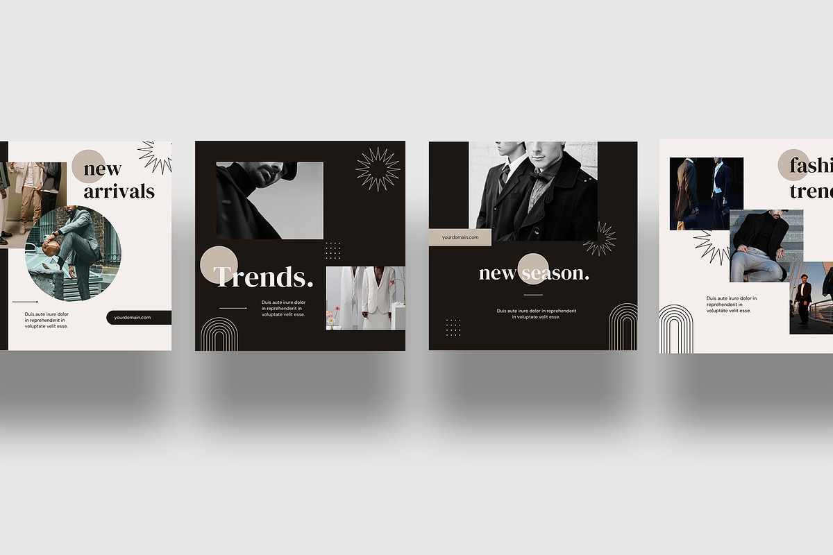Fashion Instagram Canva Template, a Social Media Template by Boinah Studio (Photo 3 of 6)