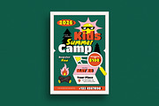Kids Summer Camp Event Flyer, a Flyer Template by Guuver (Thumbnail 1 of 3)