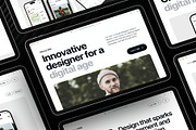 Showcasy - Portfolio Framer Template, an UI Kit Template by Creative Perspective (Thumbnail 8 of 8)