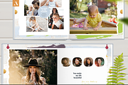 12x12 Photo Album Template / Aurora, a Brochure Template by ArealPro (Thumbnail 9 of 18)