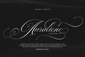 Auraliene Script Pro