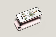 iPhone 15 Mockup, an iPhone Mockup by graphicsecond (Thumbnail 2 of 5)