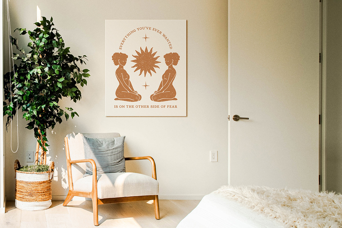 Retro Spiritual Summer Collection, a Decorative Illustration by Ayya Studio (Photo 14 of 17)