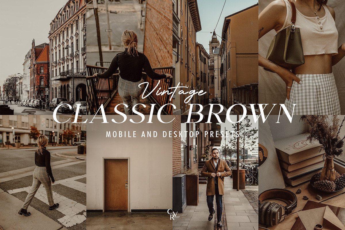 10 Classic Brown Lightroom Presets, a Preset Add-On by CVR Presets (Photo 1 of 7)