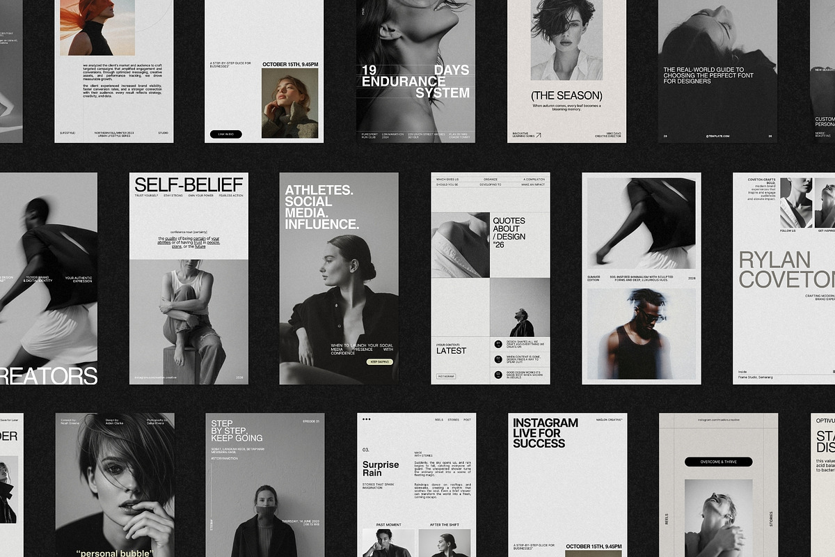 ELVO | Social Media Kit Story Bundle, a Social Media Template by Prapti Design (Photo 10 of 10)