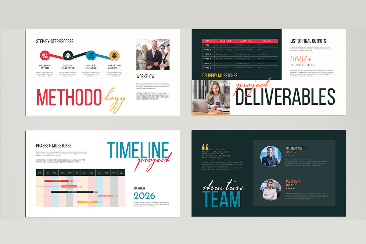 Business Proposal Presentation, a Presentation Template by MightyDesign (Photo 4 of 8)