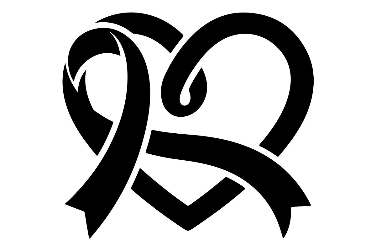 Cancer Awareness Heart Ribbon, an Object Graphic by Gfx_Store (Photo 6 of 16)