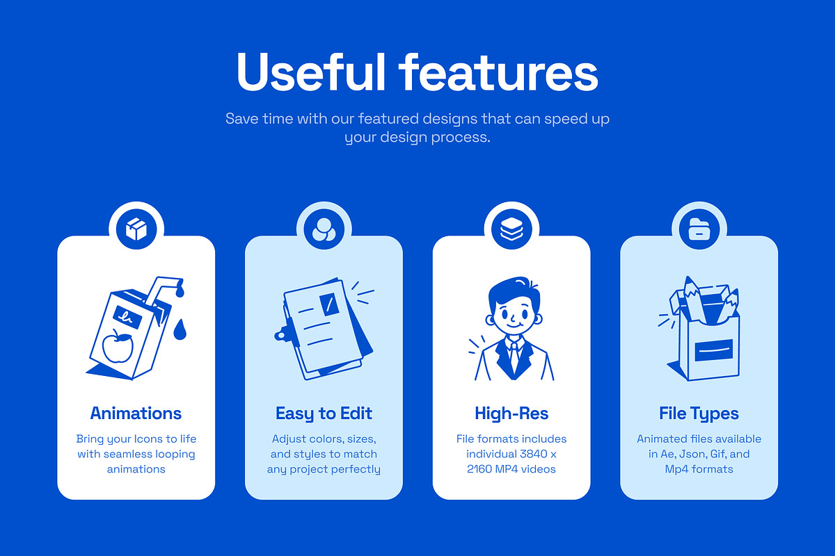 Animated School Doodles Icon, an Outline Icon by Vectors Market (Photo 2 of 5)