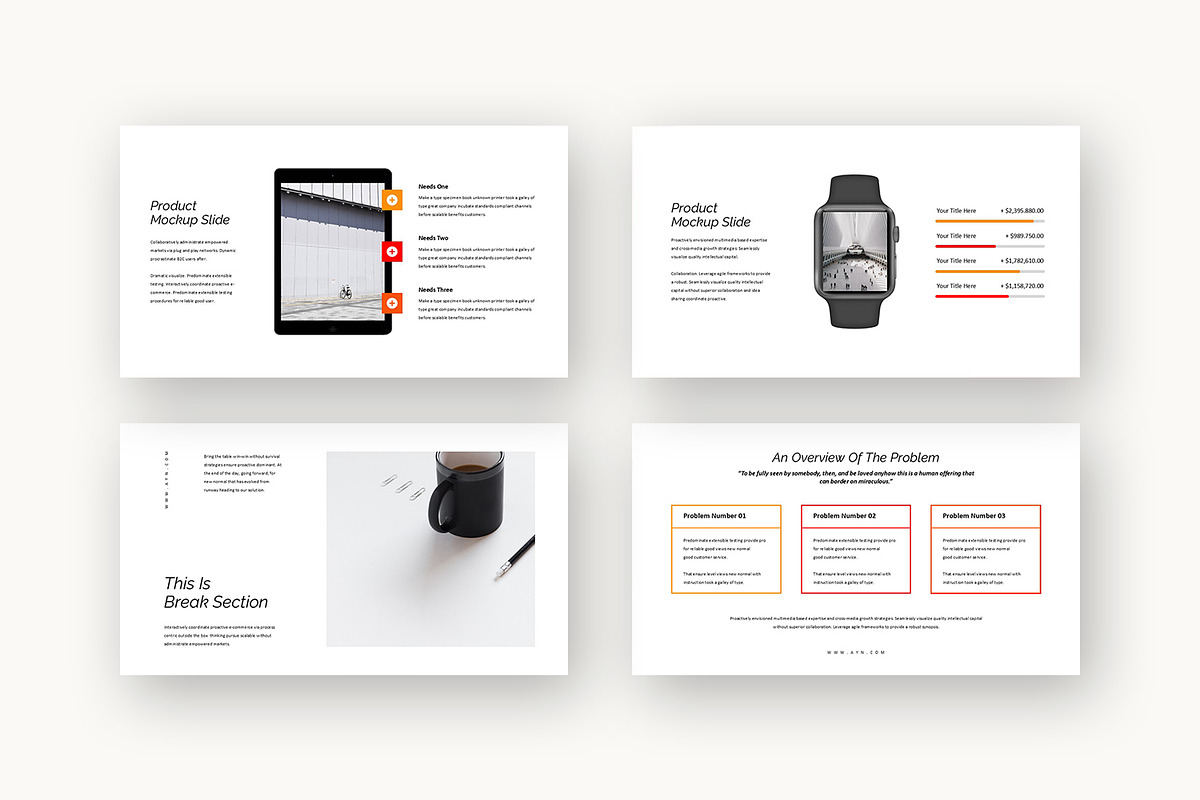 Ayn : Startup Deck Keynote preview 3