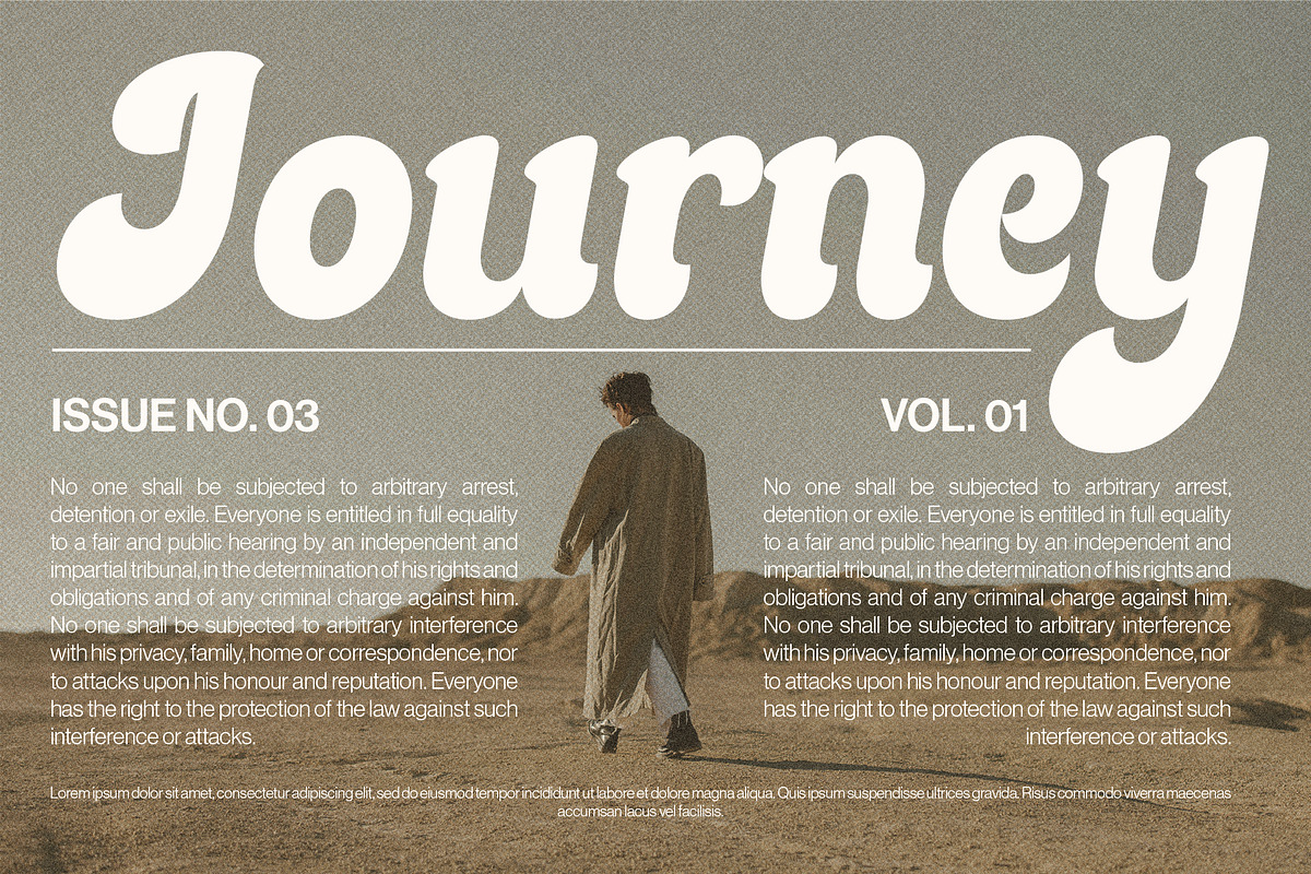 Rocky City - Retro Chunky Typeface, a Serif Font by Shakira Studio (Photo 7 of 13)