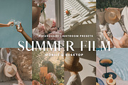Summer Film Look Lightroom Presets, a Preset Add-On by PixaSquare (Thumbnail 1 of 8)