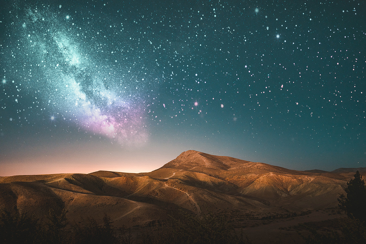 Night Sky Photoshop Overlays, a Plug-in Add-On by FixThePhoto (Photo 12 of 37)