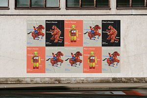 Urban Outdoor Poster Mockup Bundle 3