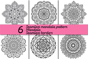 Seamless Patterns And Mandalas