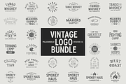 The ULTIMATE Vintage Logo Bundle, a Branding & Logo Template by Millieangelo (Thumbnail 1 of 7)