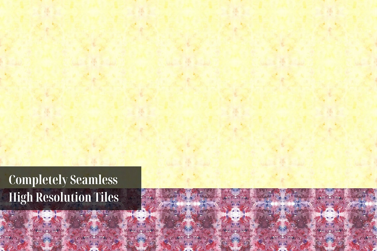 Tie Dye Rainbow Watercolor Patterns, a Pattern Graphic by Gen Aumonier (Photo 4 of 7)