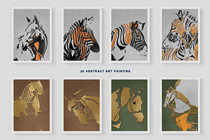 Modern Creative Animal Art Prints