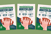 American Football Flyer, a Flyer Template by Gumico Studio. (Thumbnail 1 of 3)