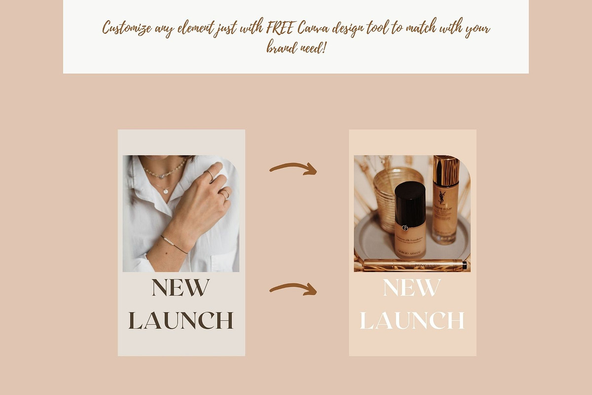 Jewelry Instagram templates Canva, a Social Media Template by Deepa ...