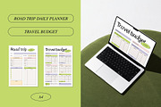Travel planner templates, a Stationery Template by Veronika Gotovceva (Thumbnail 4 of 6)