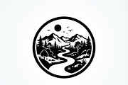 60 Eco Globe Landscape Silhouette, a Technology Illustration by Amazin_art (Thumbnail 17 of 44)