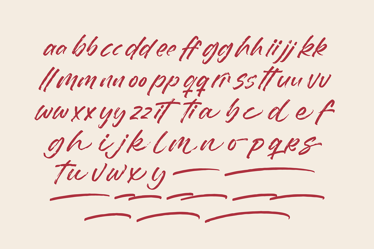 Dummy Catidays Handwritten Brush, a Script Font by Letterena Studios Script (Photo 17 of 20)