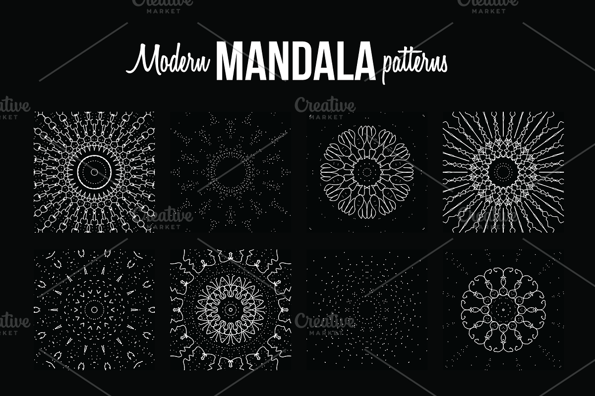 Modern mandala collection, an Illustration by The Odd Seed (Photo 4 of 27)