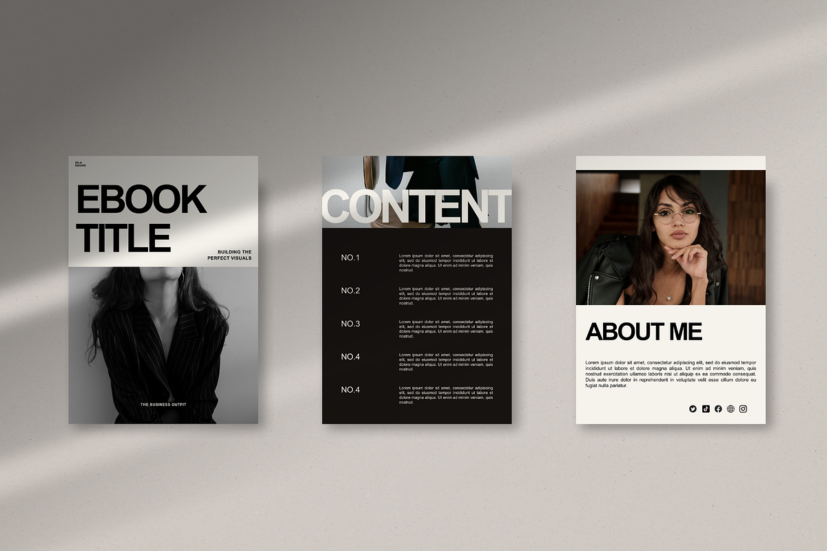 Bold Editorial Ebook & Workbook, a Marketing Template by thebusinessoutfit (Photo 6 of 8)
