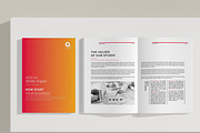 White Paper Template Word, a Brochure Template by obidullah_01 (Thumbnail 4 of 8)