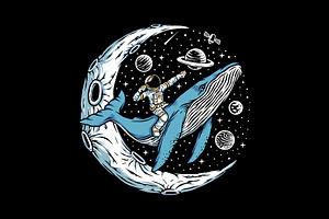 Ride A Whale To The Moon